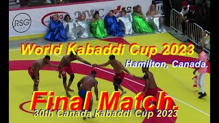 World Kabaddi Cup 2023 Canada.Final Match USA vs Canada E.// 30th Canada Kabaddi Cup 2023, Hamilton.