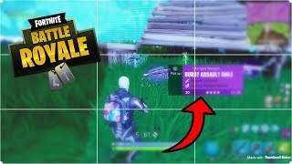 nouvelle arme famas sur fortnite battle royale new burst assault - fortnite arme famas