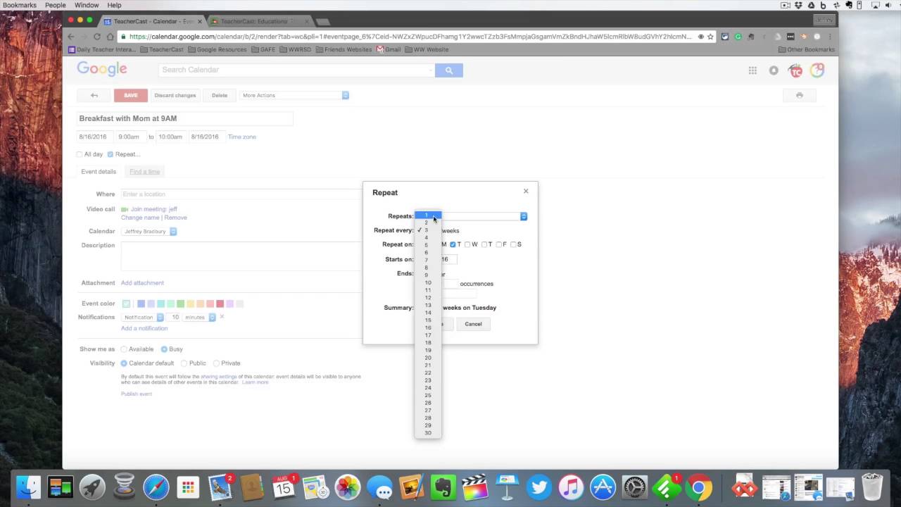 Calendar: An Introduction To Google Calendar - YouTube