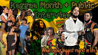 Public Interview What's your biggest regret in life EP2 back stage Emancipation park + Reggae Month