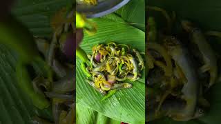 AAH IKJAK | Tripuri traditional food.  #asmr #tripuri #tripura #northeastindia #fishrecipe #foodie