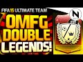 OMFG DOUBLE LEGEND 100K PACKS! - FIFA 15 Ultimate Team