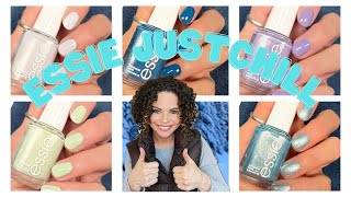 New Essie 'Just Chill' Collection | Review with lots of comparisons!