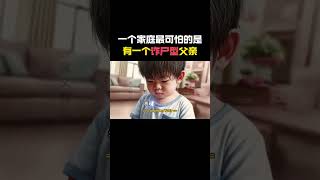 一个家庭最可怕的是有一个诈尸型父亲【育兒暖心屋】 #家长必读 #育儿经验分享 #孩子教育 #家庭教育 #亲子互动