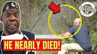 Doctor Reacts to KENTUCKY BALLISTICS 50 Cal Exploded | He Put A Thumb In It!