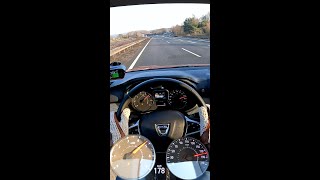 NEW! Dacia Sandero Stepway Test Autobahn 🔥 #Shorts