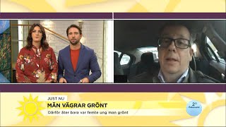 Därför vägrar männen vegetariskt - Nyhetsmorgon (TV4)