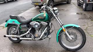 1985 Harley Davidson 1340 Evo Super Glide FXSB Kick and Electric Start - Ref:1168