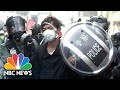 Police Clash Violently With Protesters At Hong Kong University Blockade | NBC News