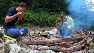 【中沢川本流ササラ沢セキヅキ沢】　五頭山塊