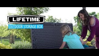 Lifetime Deck Box | Model 60298 | Feature and Benefits Video