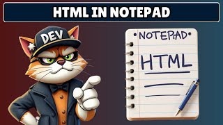 How to Run HTML Program using Notepad and Chrome