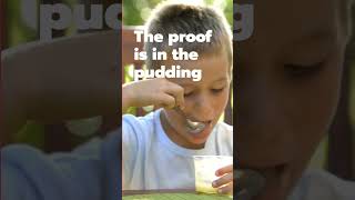 The Proof Is In The Pudding