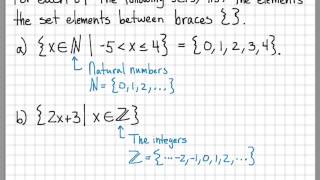 Proof and Problem Solving - Sets Example 01