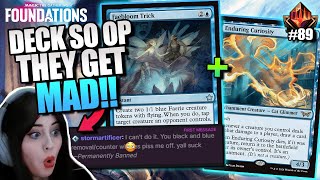 Faebloom Trick is BROKEN!🔥 Top 89 with Dimir Faeries! Standard MTG Arena