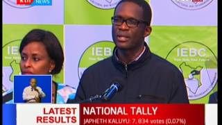 Chiloba addresses the challenges IEBC has faced in results transmission