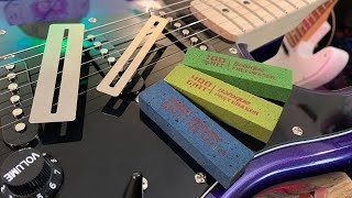 Dealing with scratchy frets