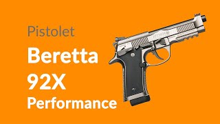 Pistolet Beretta 92X Performance / Pistol Beretta 92X Performance Presentation | Salon Broni