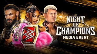 WWE Night of Champions Media Event: May 26, 2023