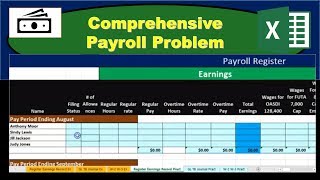 20 Payroll Comp Problem August Payroll Register
