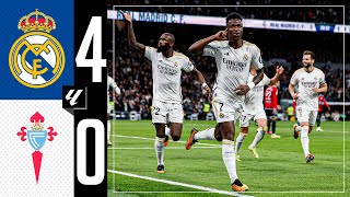 Real Madrid 4-0 RC Celta | HIGHLIGHTS | LaLiga 2023/24