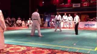 2nd ISKF 2012 World Shoto Cup : Adult Men's Team Kumite (Final Round)