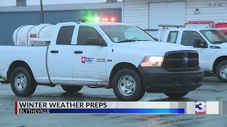 Blytheville prepares for winter weather