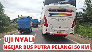 ADEG4N BERBAHAYA NGIKUTI BUS LINTAS +- 50km. KECEPATAN EXTRA. POL.