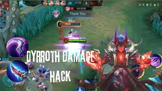 MLBB Dyrroth damage hack build