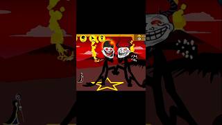 Stick war legacy final boss with her friend🤣 trollface #stickwarlegacy #shorts #trollface