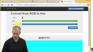 Color Converter JavaScript Lab