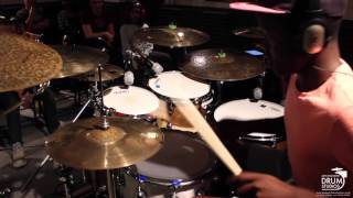 Letchworth Drum Studios: Morgan Simpson Drum Clinic Performance - 'Owl City - Cave In'