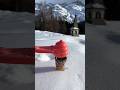 The forbidden ice cream 💩 #satisfying #snow #asmr #holidayswithshorts #christmas #viral