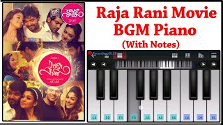 Raja Rani BGM Piano Tutorial With Notes | Walk Band