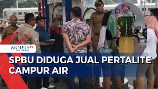 Warga Geruduk SPBU di Bekasi, Curiga Jual Pertalite Campur Air