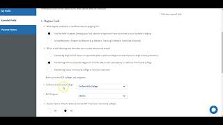 CSU APP: Extended Profile