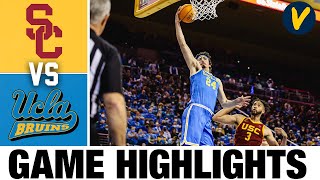 USC vs #17 UCLA 2022 College Basketball Highlights