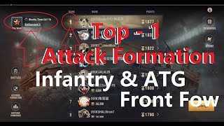 Warpath/战火勋章 - Arena Top - 1 Attack Formation (HunterBBQ Tips \u0026 Tricks)