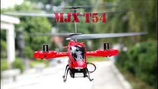 MJX T54 Avatar 4 Channel  RC Helicopter i-Heli T-Series Shuttle with Gyro - Remote Control Heli T654