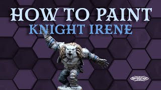 How to Paint:Knight Irene: Figure from Heroscape: Age of Annhilation