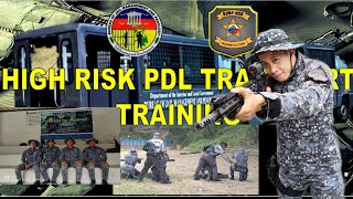 #BJMP HIGH RISK PDL TRANSPORT TRAINING,, ONE OF THE BEST TACTICAL TRAINING...