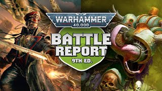 Tempest of War 04 - Death Korps of Krieg vs Death Guard Warhammer 40k 9th Edition Battle Report