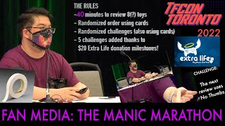 TFcon 2022 - Concise, Raw, and Intense – The Manic Marathon Challenge - July 10 2022