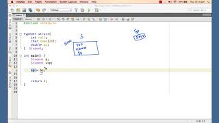 094 pointer to struct object