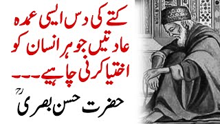 HASSAN BASRI Quotes in Urdu | Kutay Ki 10 Adataty Jo Har - Great Sufi Saint HASSAN BASRI RA THOUGHTS