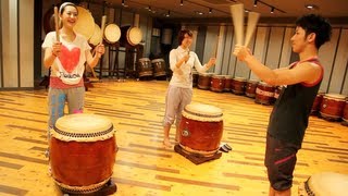 Japanese traditional drums, \