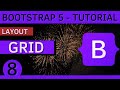 Bootstrap GRID-LAYOUT - Bootstrap 5 Tutorial - Row, Col, Responsive, Order, Offset, Gutters