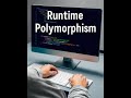 Java Runtime Polymorphism Explained | Method Overriding and Dynamic Binding in Java