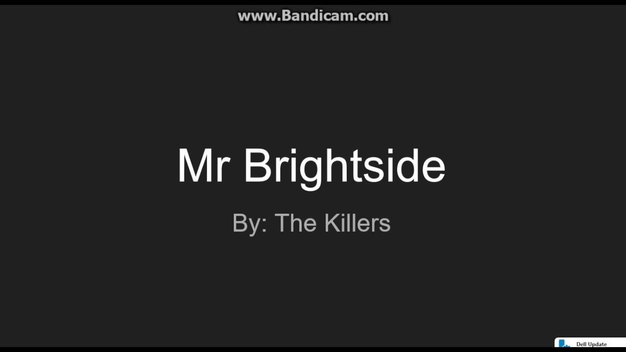 Mr Brightside-The Killers LYRICS IN DESCRIPTION - YouTube