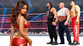 Sexy Indian vs Roman Reigns, Brock Lesnar \u0026 The Great Khali